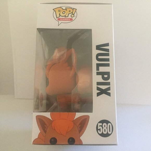 2020 San Diego Comic Con Exclusive Pokemon Vulpix Funko Pop Flocked Figure - Picture 7 of 8